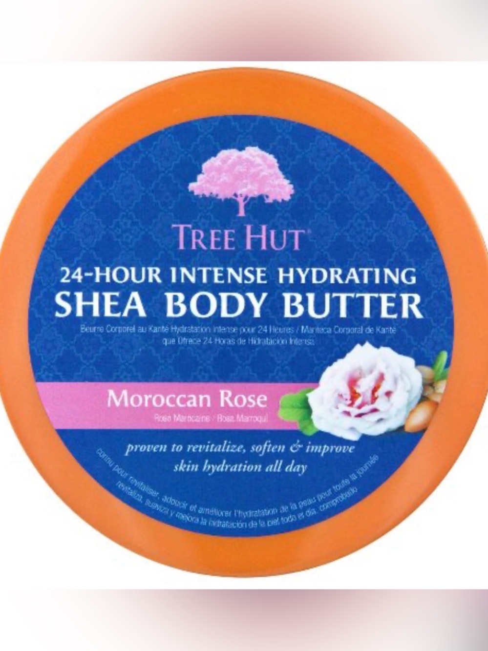 New Tree Hut Moroccan Rose Whipped Body Butter - Picture 3 of 5